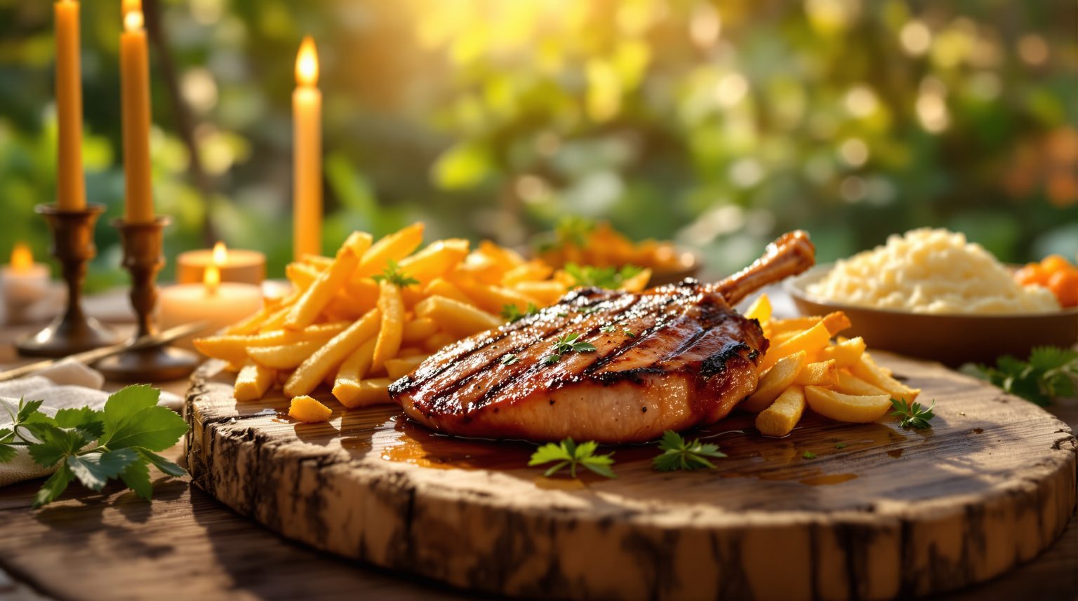 Accompagnement magret de canard barbecue : 5 idées savoureuses pour sublimer votre plat!