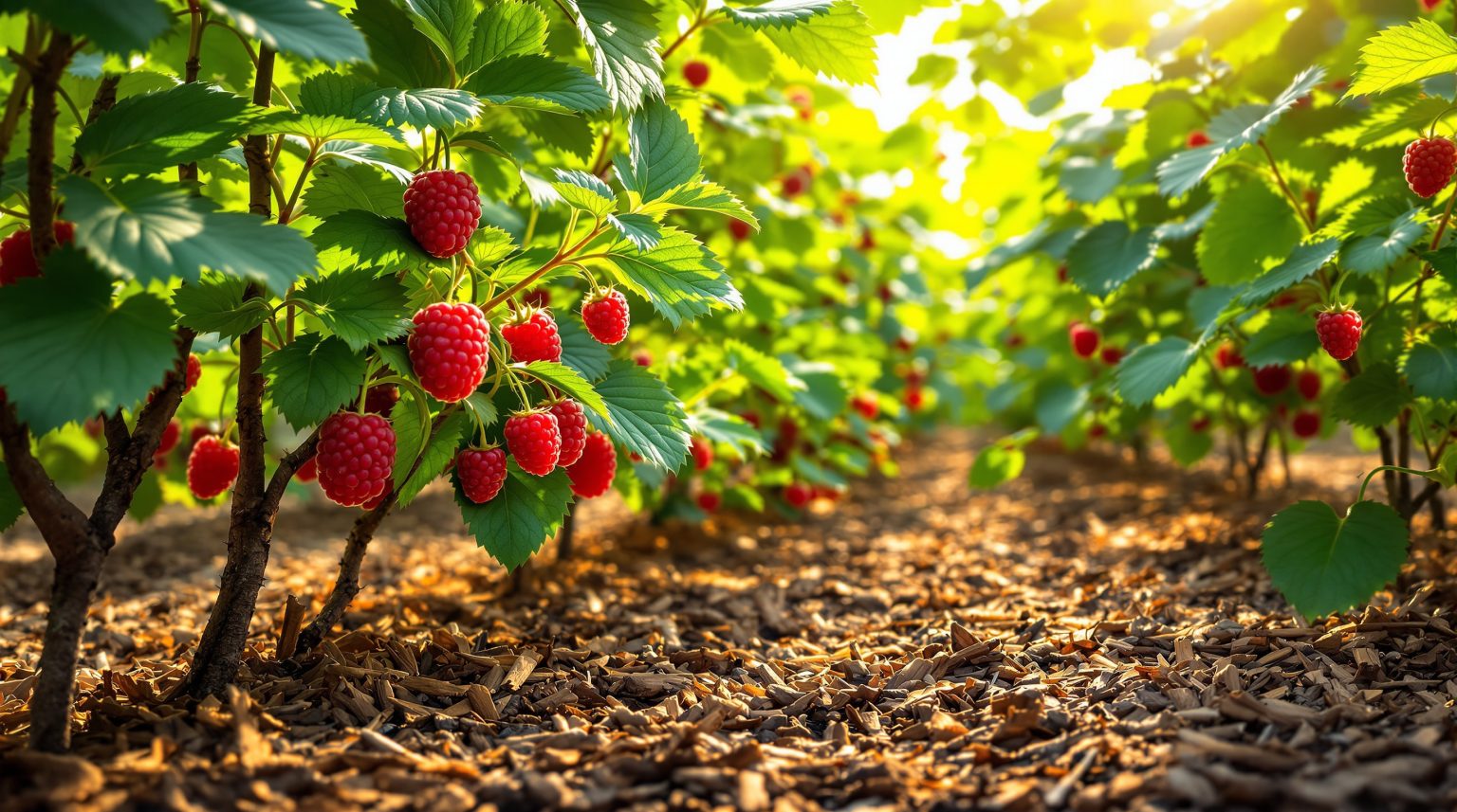 Paillage pour framboisiers : Découvrez les meilleures techniques pour un jardin florissant