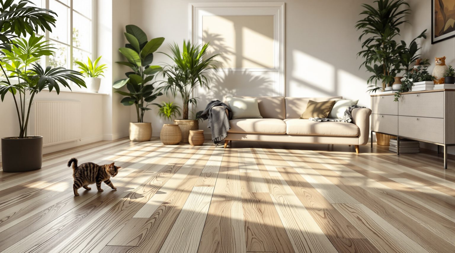 Parquet stratifié rayé : Découvrez nos conseils pour choisir et entretenir votre revêtement de sol idéal !