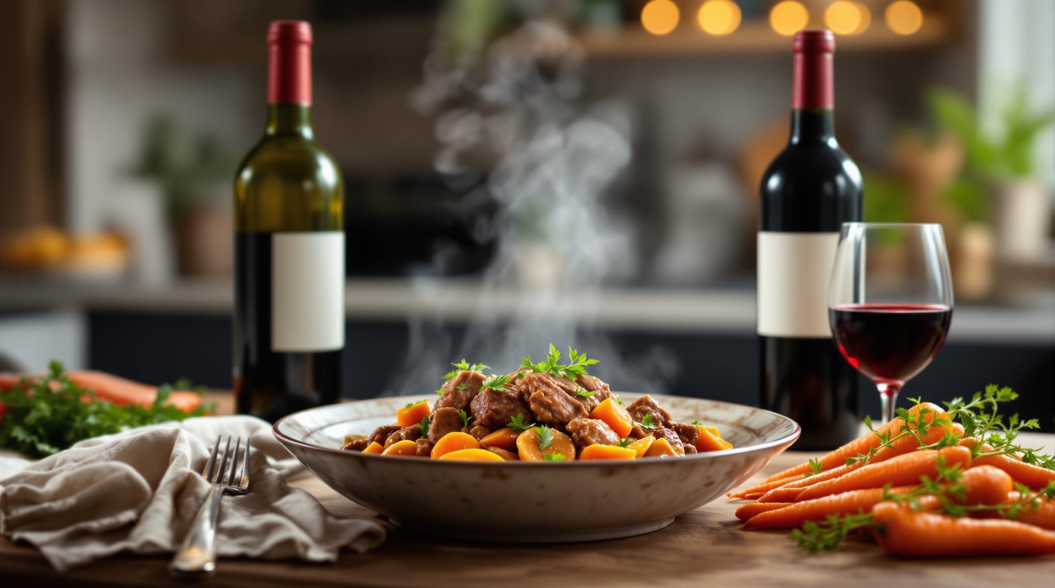 Quels légumes pour accompagner un bœuf bourguignon : découvrez les meilleures associations pour un plat savoureux !